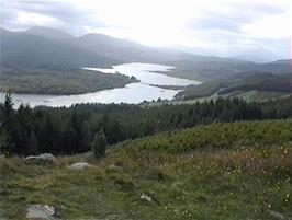 Loch Garry, from Glen Garry Viewpoint West, 33.2 miles from Glen Nevis